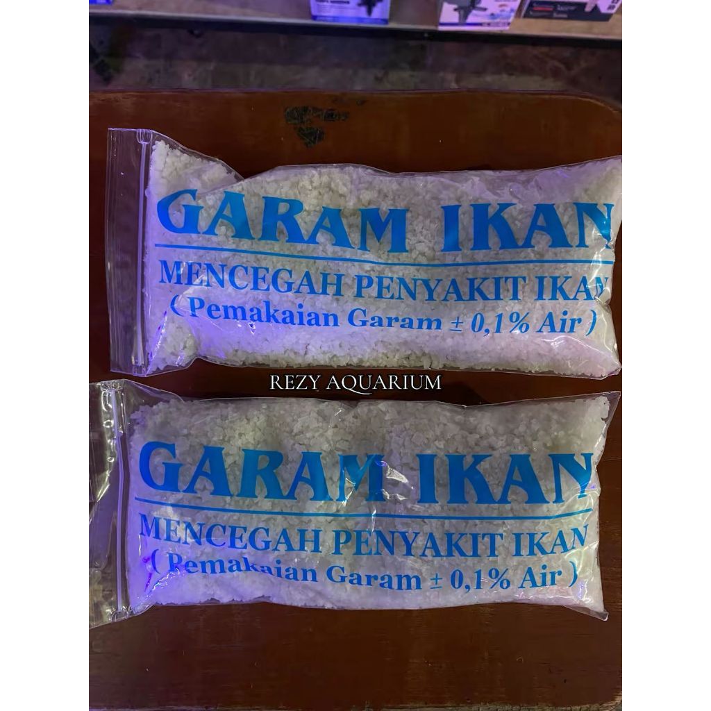 

garam ikan 500 gram mencegah penyakit ikan