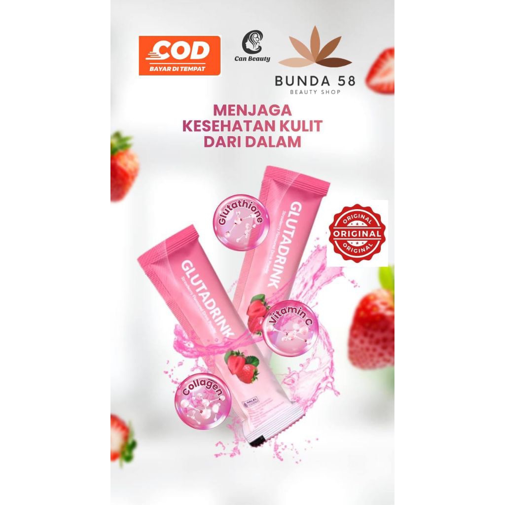 Gluta drink Can Beauty minuman kolagen ORI BPOM