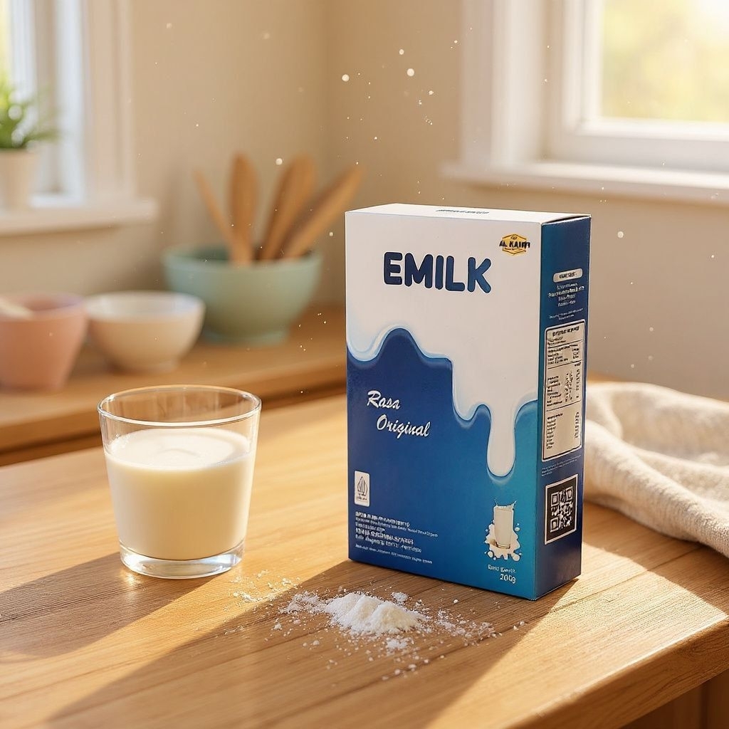 

Susu Kambing Etawa Bubuk EMILK 200 Gram Rasa Original