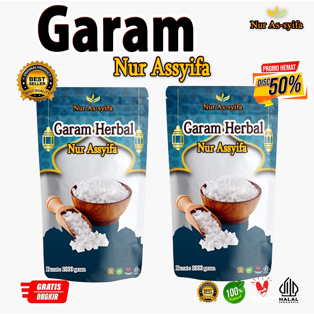 

Garam NUR AS SYIFA Terapi Mandi Herbal (500 gram) Manfaat Terapi