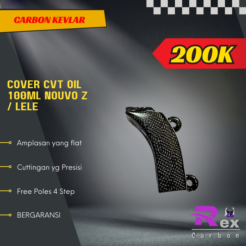 Cover oli cvt nouvo lele 100ml nouvo z nouvo sporty 5LW-E5413-00 carbon kevlar karbon fiber