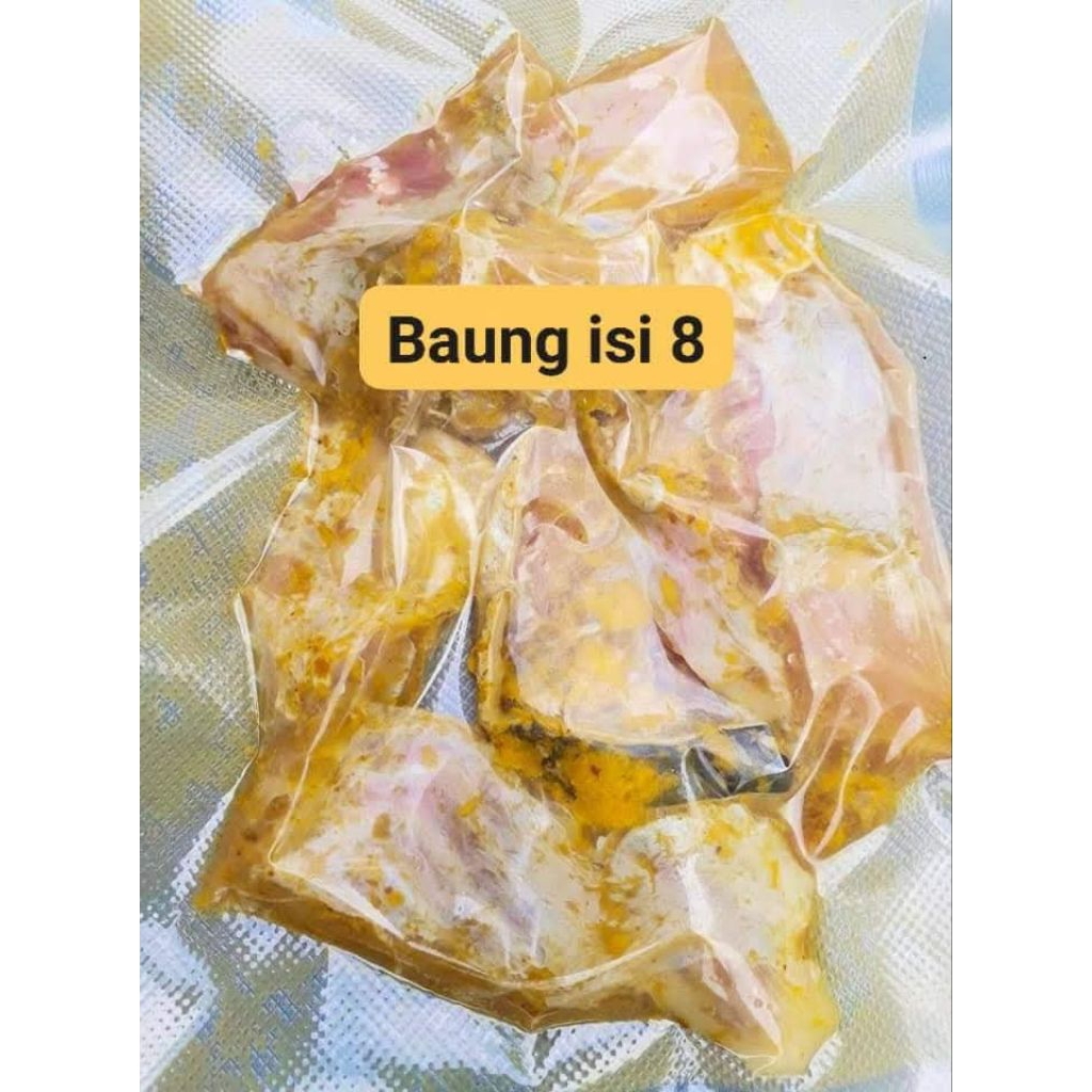 

Ikan Baung Marinasi Bumbu Kuning Praktis Siap Goreng Panggang Grill FRESH HIGIENIS