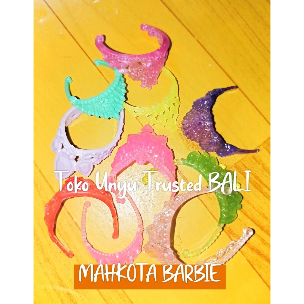MAHKOTA BONEKA PRINCESS BARBI BERBIE BERBI BARBIE - Boneka Fashion - Boneka Anak Perempuan - Boneka 