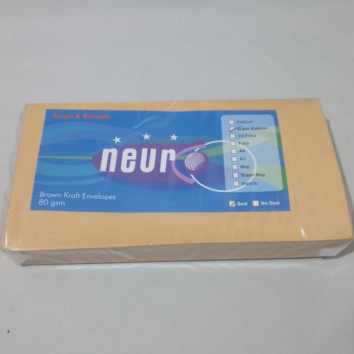 

NUERO AMPLOP SUPER KABINET 80 GRAM | SIZE ( 14 x27 cm )