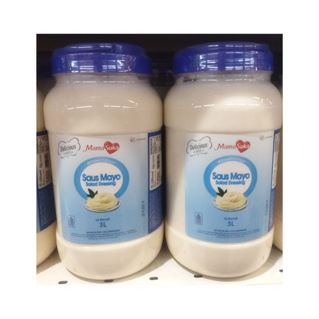 

MAMA SUKA SAUS MAYO SALAD DRESSING 3 LITER EXP OKTOBER 2025