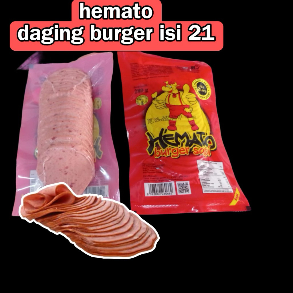 

Hemato beef burger isi 21