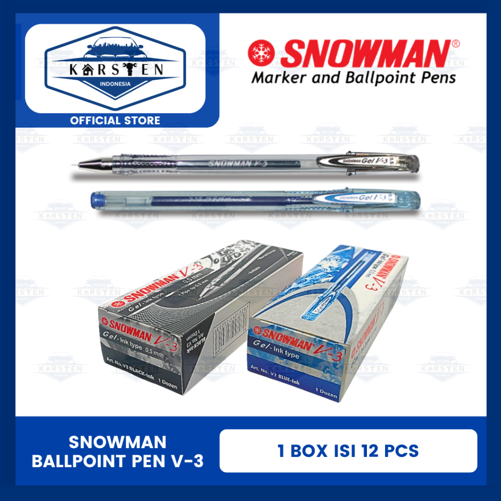 

Pulpen | Bolpen | Pena Snowman V-3