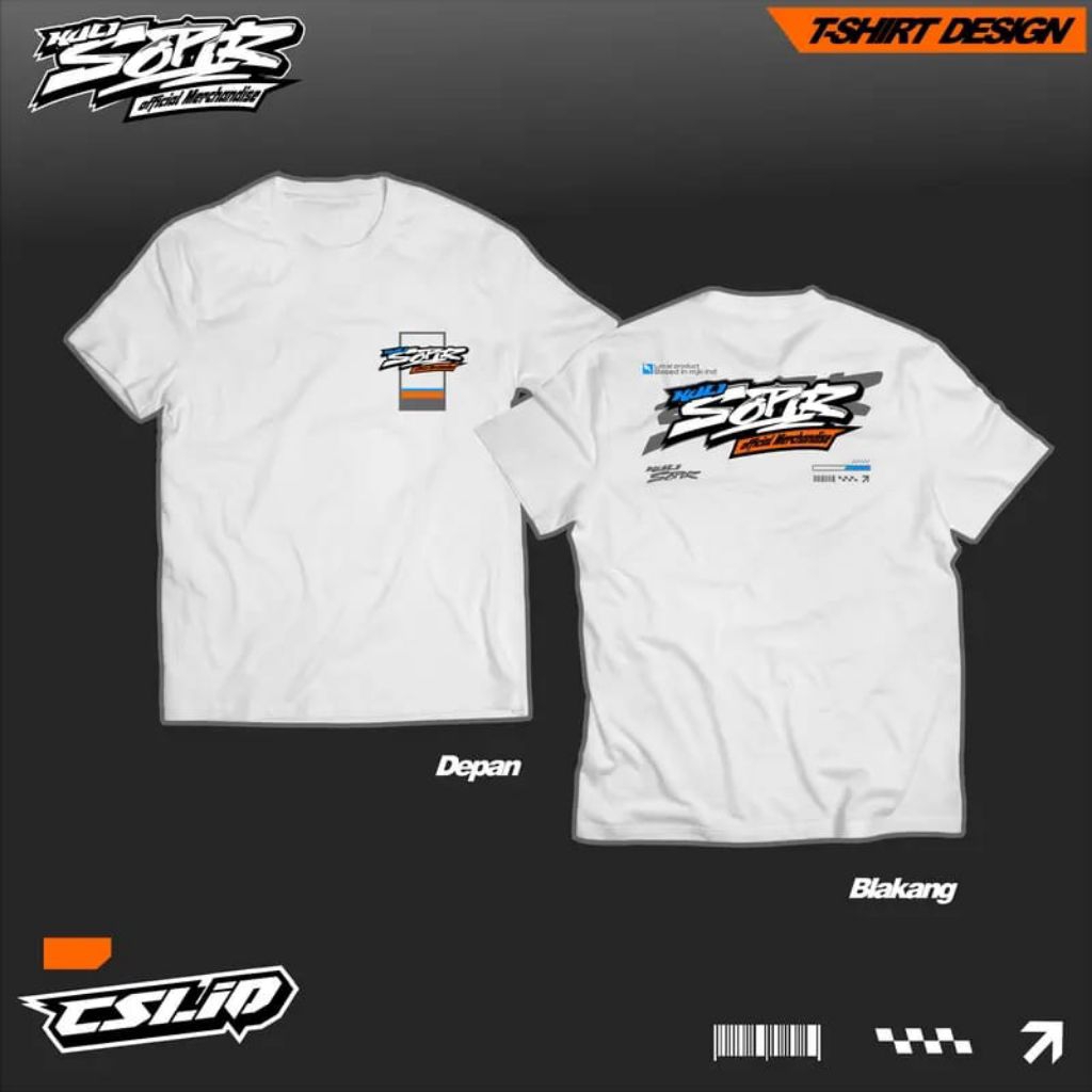 Kaos Kuli Supir / Baju Distro Kuli Supir Official Merchandise / Pakaian Pria wanita / Atasan