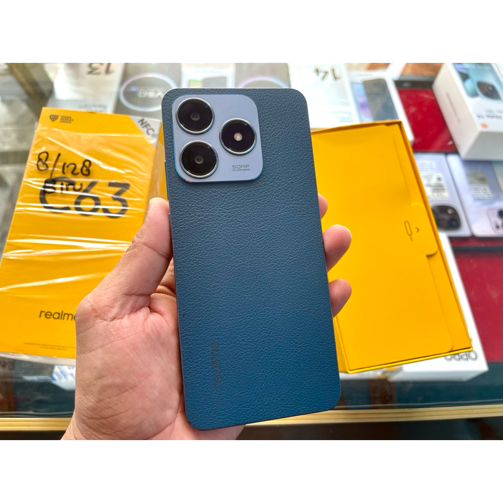 REALME C63 RAM 8GB/128GB SECOND ORIGINAL MULUS NO MINUS