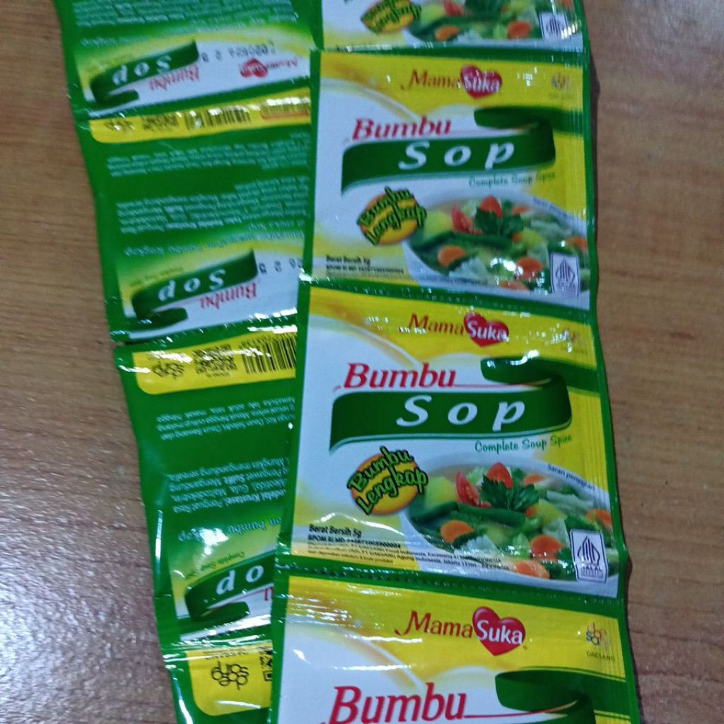 

bumbu SOP instan mama suka