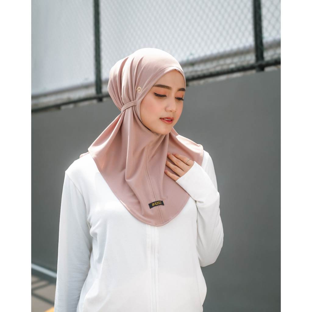 Daffi Hijab  - Hijab Esha Series - Hijab Bergo Sport Jersey  Premium