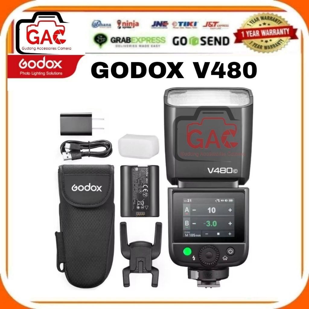 Godox V480 TTL On-Camera Flash Godox V480 Original