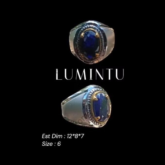 Cincin Blue Sapphire