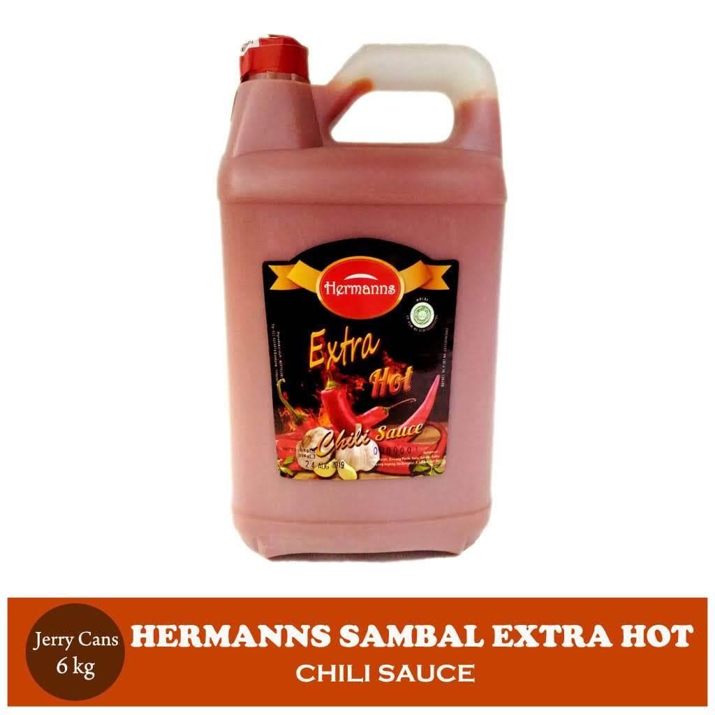 

KSFOOD Hermanns Sambal Extra pedas jerican 6 kg