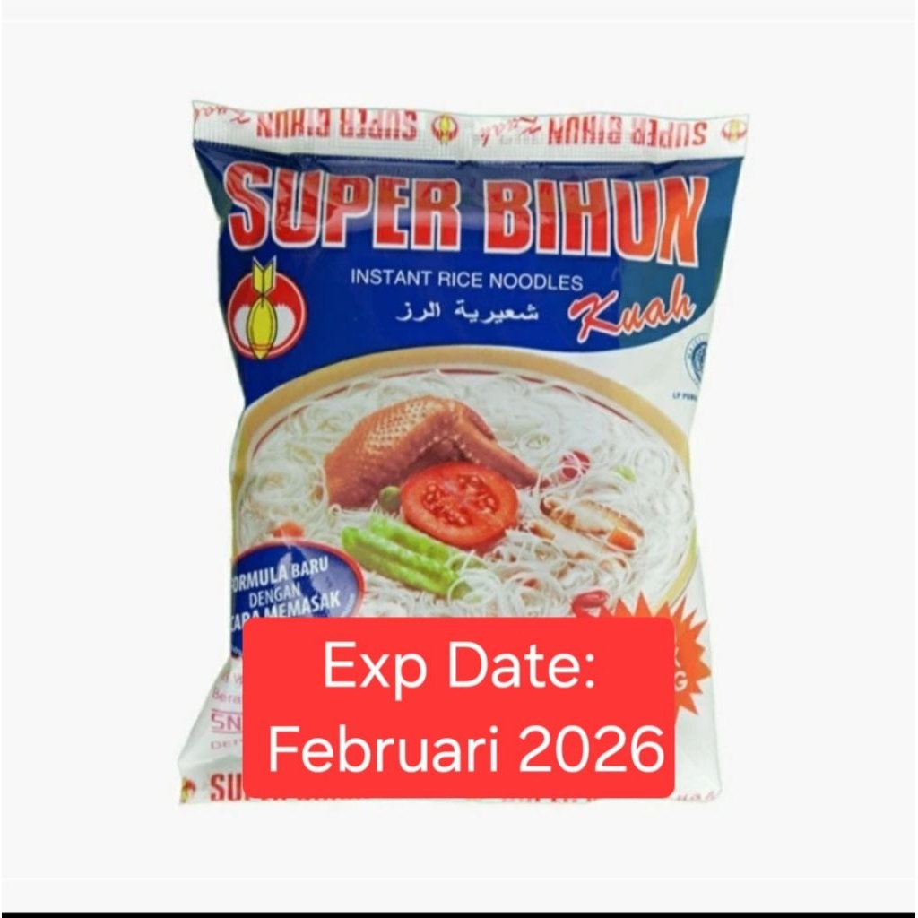 

Super Bihun Kuah, bihun instan.
