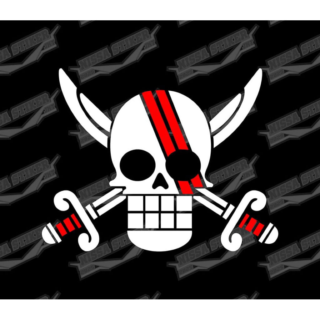 

Stiker cutting one piece Shanks stiker murah berkualitas