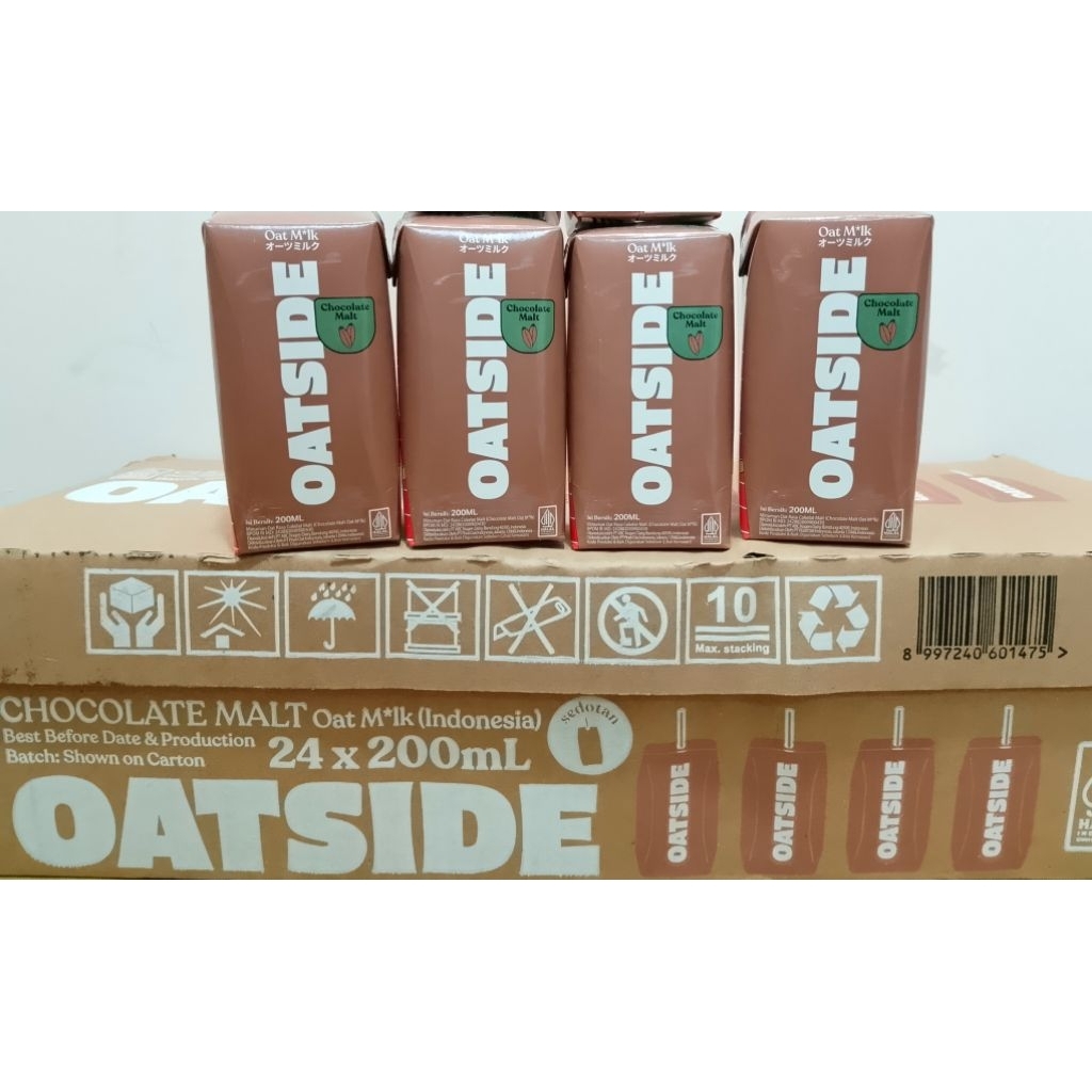 

Susu Viral Oat Side Oat Milk 200ml (1 dus isi 24 ) Chocolate Malt Exp 2026