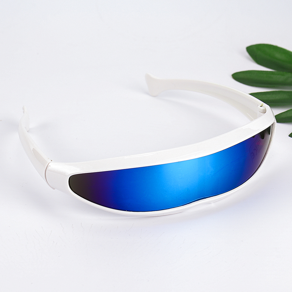 Kacamata Futuristic Sunglasses Anti Reflective UV Panjang Tangkai 11.5 cm