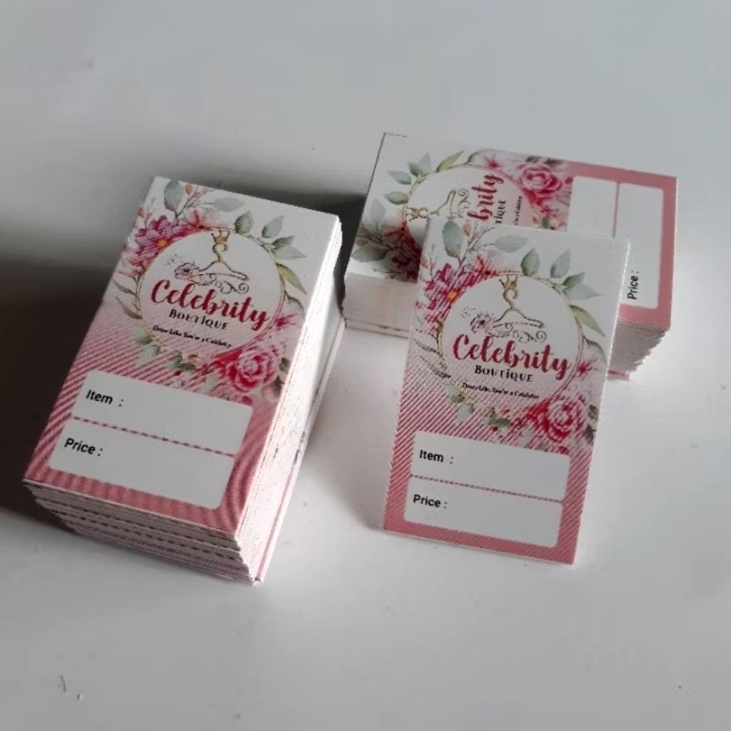 

hangtag celana / hangtag produk costum / hangtag daster / hangtag costum ketebalan 260 ukuran 4x7