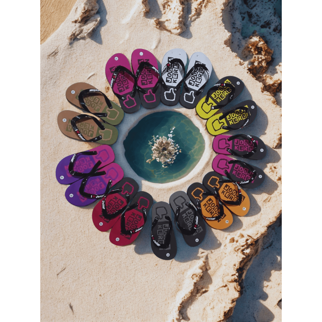 Paket Grosir Sandal Jepit Jogja Keren | Oleh-Oleh Khas Jogja