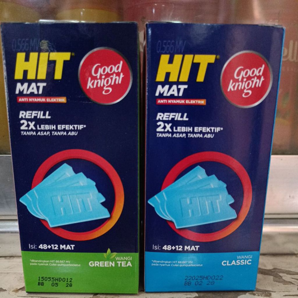 Hit Mat Refill 48 + 12 Mat Generasi Baru
