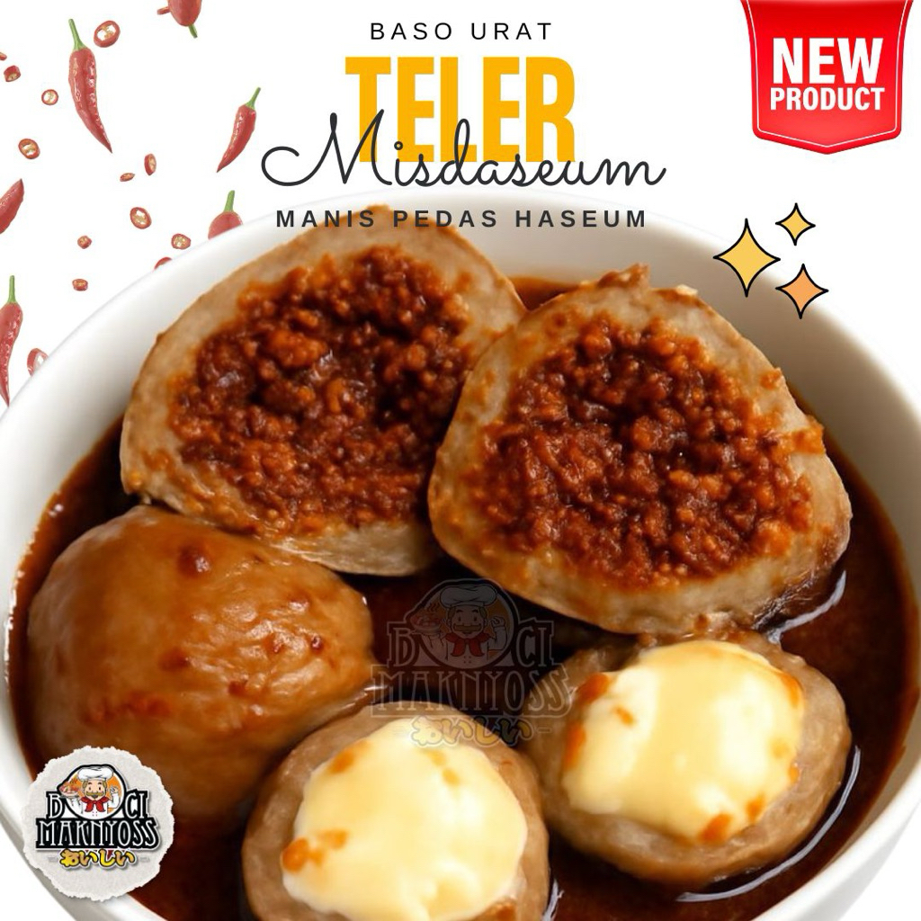 

BASO URAT TELER KUAH MISDASEUM ( TETELAN KEJU LUMER )MAKNYOSS