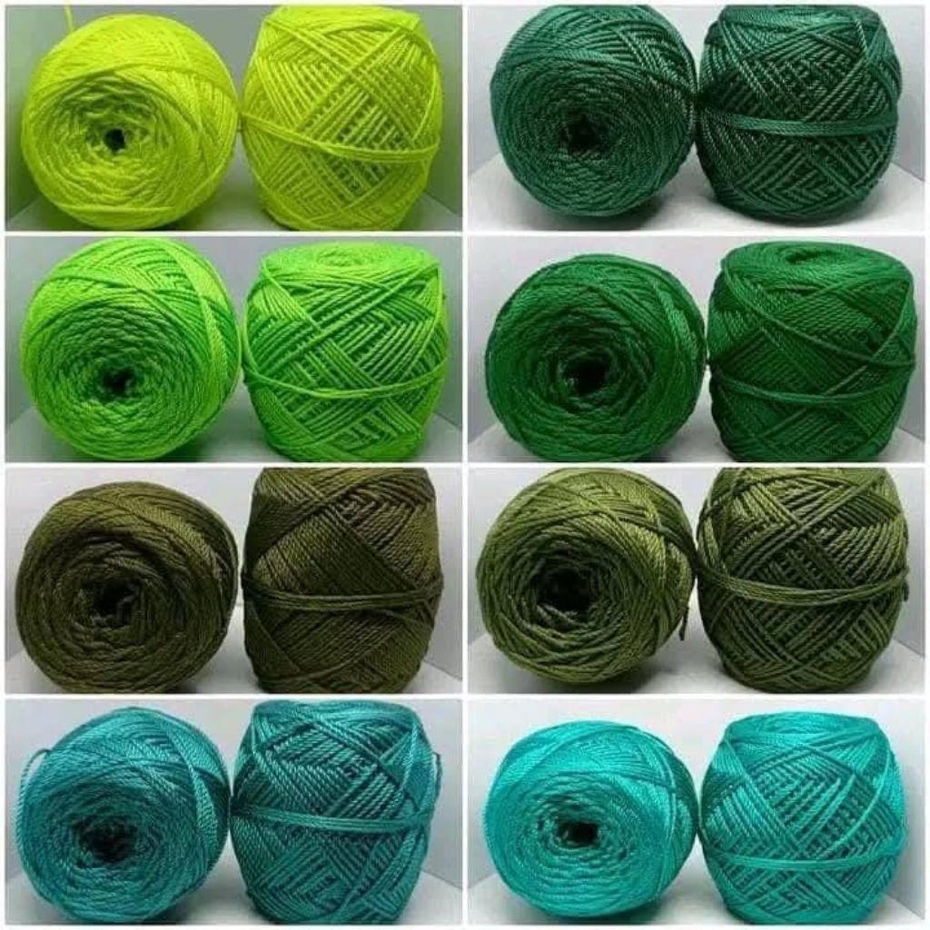 BENANG RAJUT POLYESTER D27 TERLENGKAP