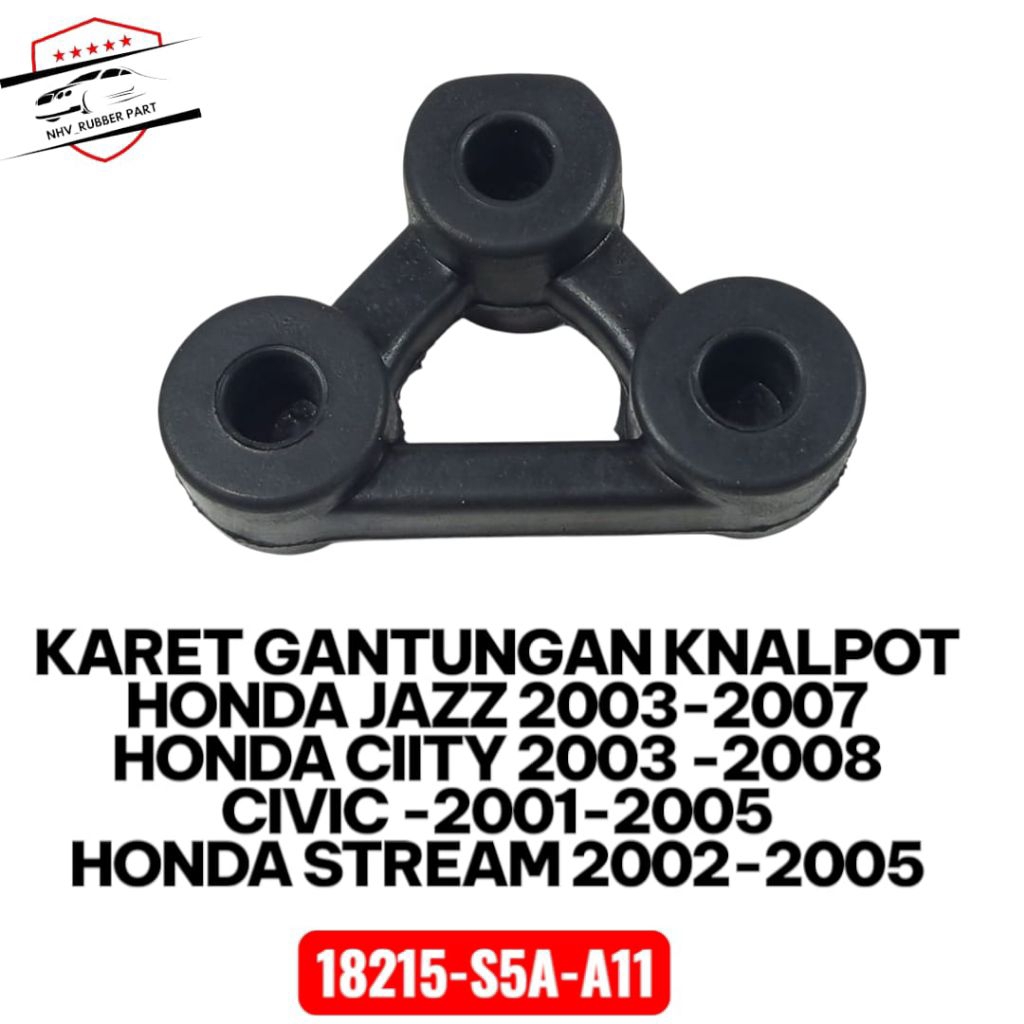 KARET GANTUNGAN KNALPOT HONDA CITY - CITY Z Thn 1996 - 2002