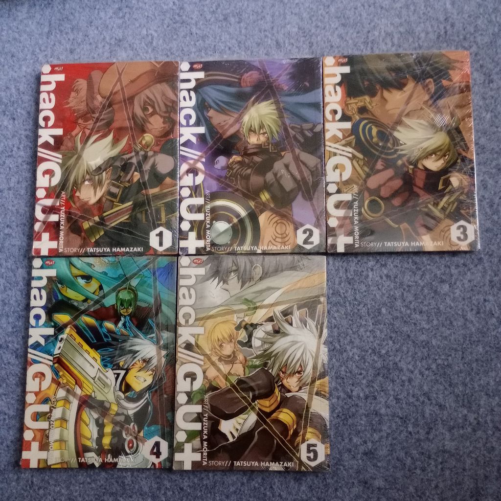 Komik Hack Gu+ 1-5 END Segel