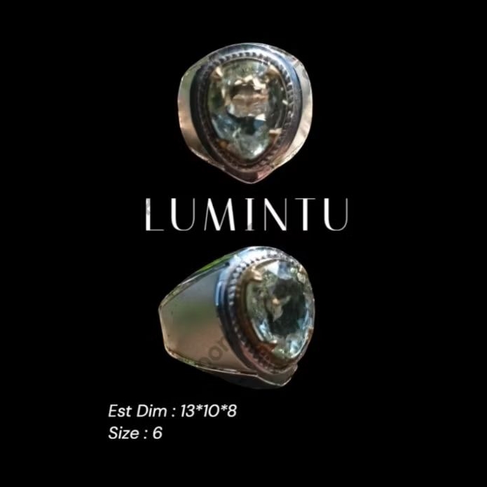 Cincin Aquamarine Beryl