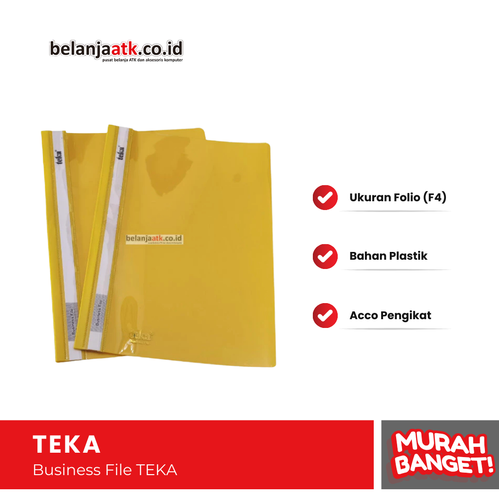 

Business File F4 TEKA / Penyimpan Dokumen Folio