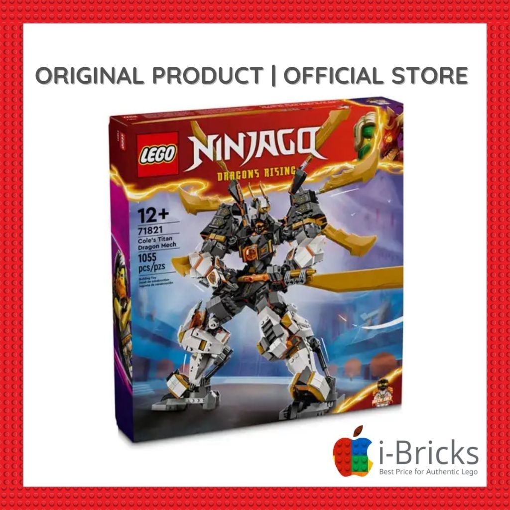 Lego Ninjago 71821 Cole's Titan Dragon Mech