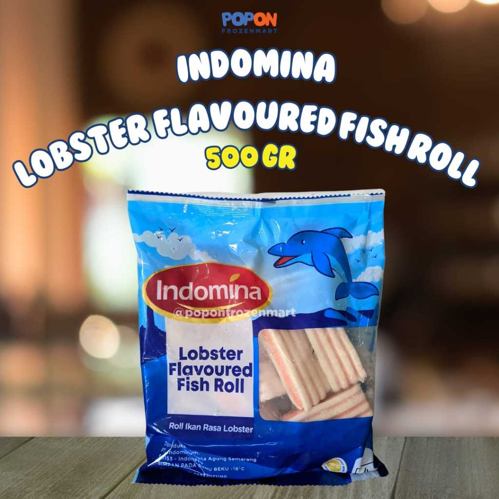 

INDOMINA LOBSTER FLAVOURED FISH BALL 500GR
