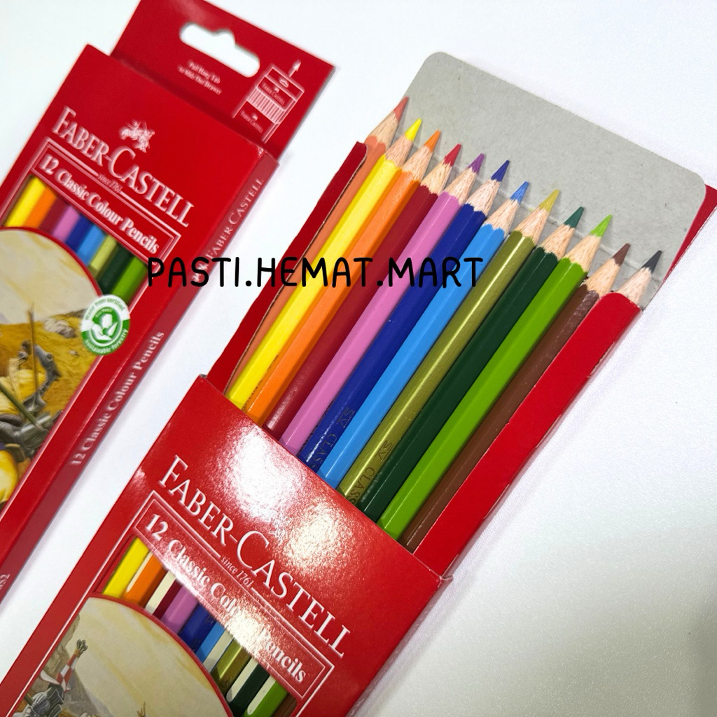 

Faber Castel Pensil Warna Panjang | 12 Warna Original