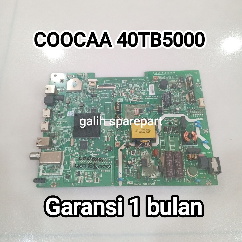 MAINBOARD TV COOCAA 40TB5000 MB - MODUL - MOBO - MOTHERBOARD TV COOCAA