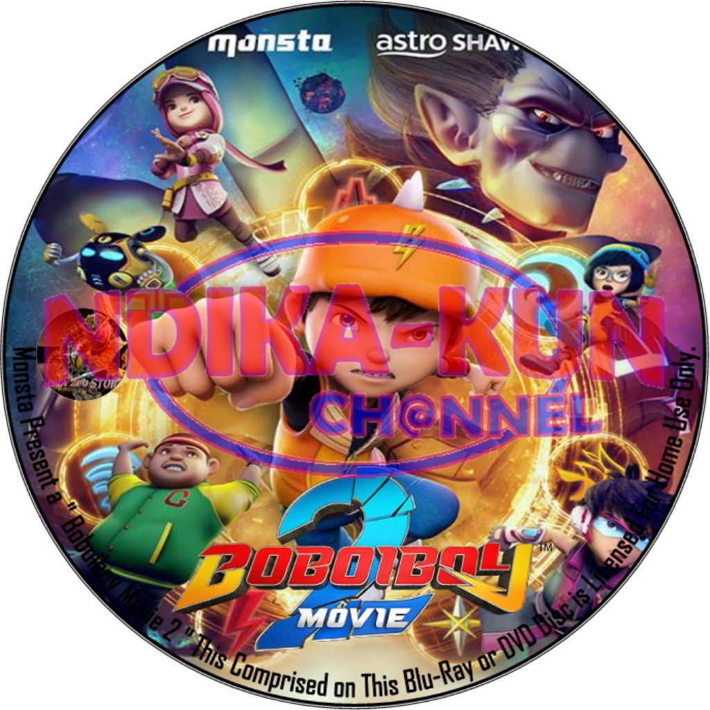 Kaset DVD Boboiboy Mov 2