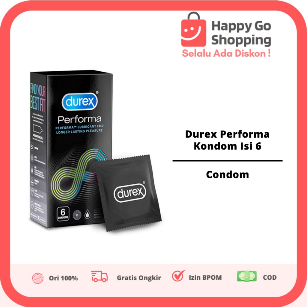 Durex Performa Kondom Isi 6