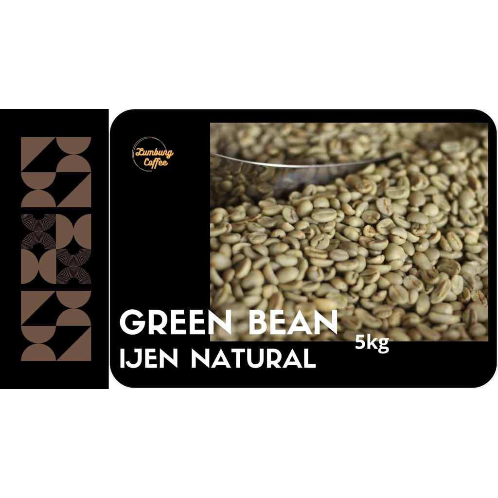 

green bean natural arabika