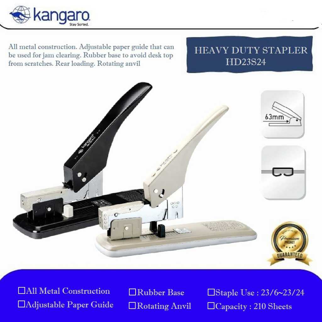 

Alat Stapler Jilid Heavy Duty / Stapler Besar HD 23S24 Kangaro/Staples Jilid Besar