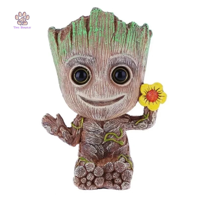 (The Bool's)  Hiasan aquarium baby groot guardian of galaxy, dekorasi aquarium baby groot, groot, or