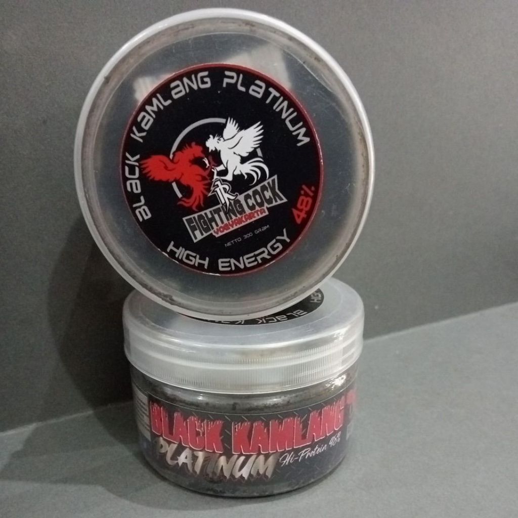 KAMLANG BLACK PLATINUM 300gr OBAT AYAM JAMU AYAM ADUAN THAILAND
