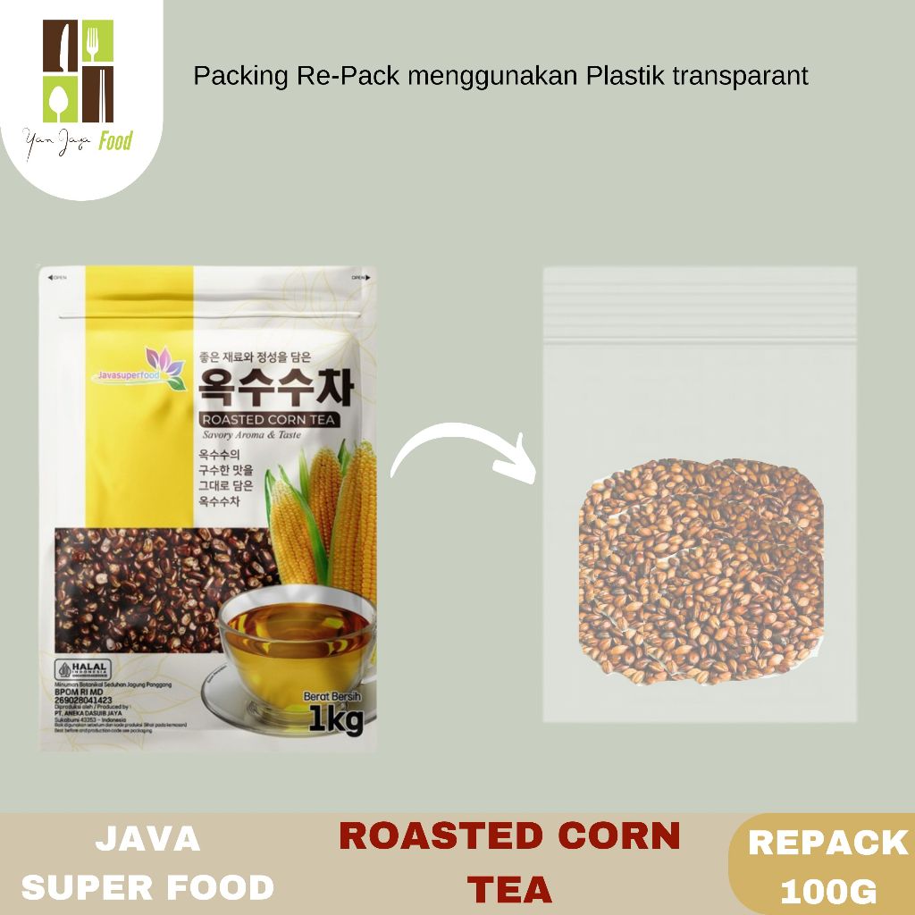 Biji Jagung / Jagong Panggang [Teh Korea/Teh Seduh Korea] 100g
