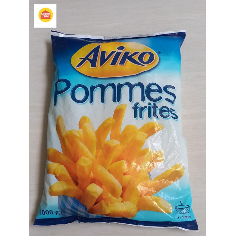 

Potato Straight Cut ( Pommes Frites ) Frozen Aviko Premium 1 Kg