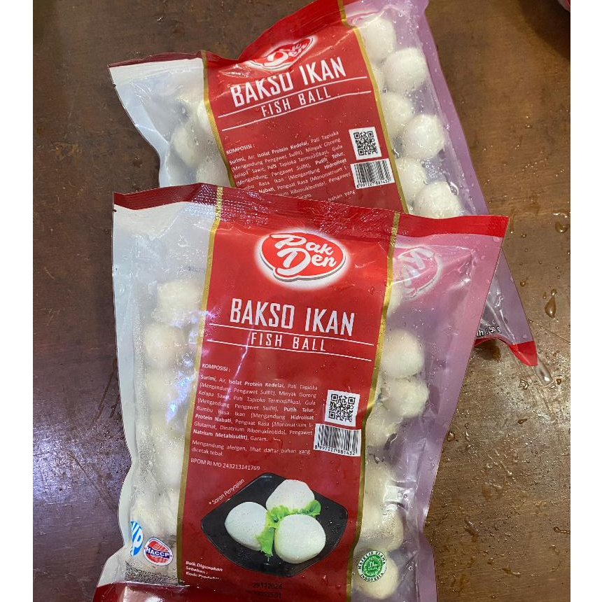 

Pak Den Bakso Ikan Fish Ball 500g