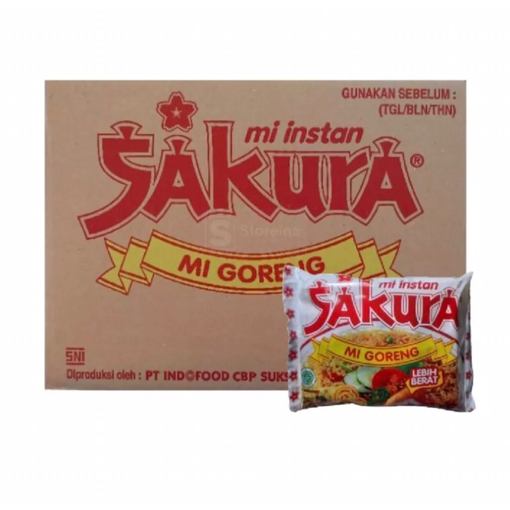 

Mie Goreng sakura 1 dus (isi 40)