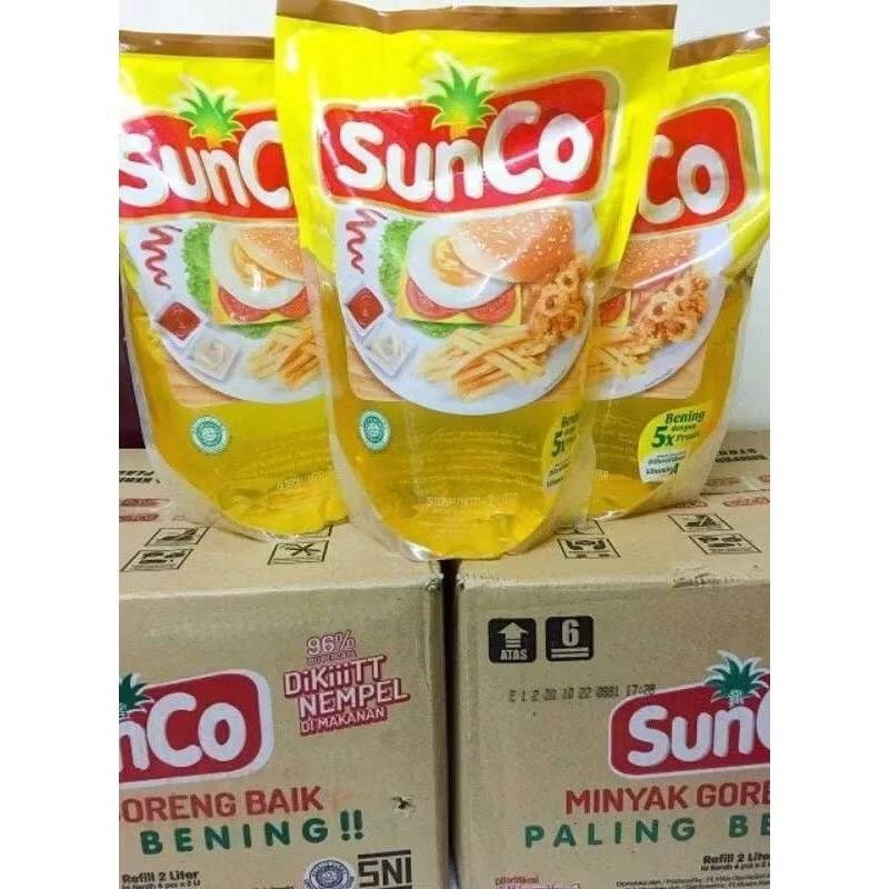 

SunCo 2L Minyak Goreng Bening (Isi 6Pouch) Promo