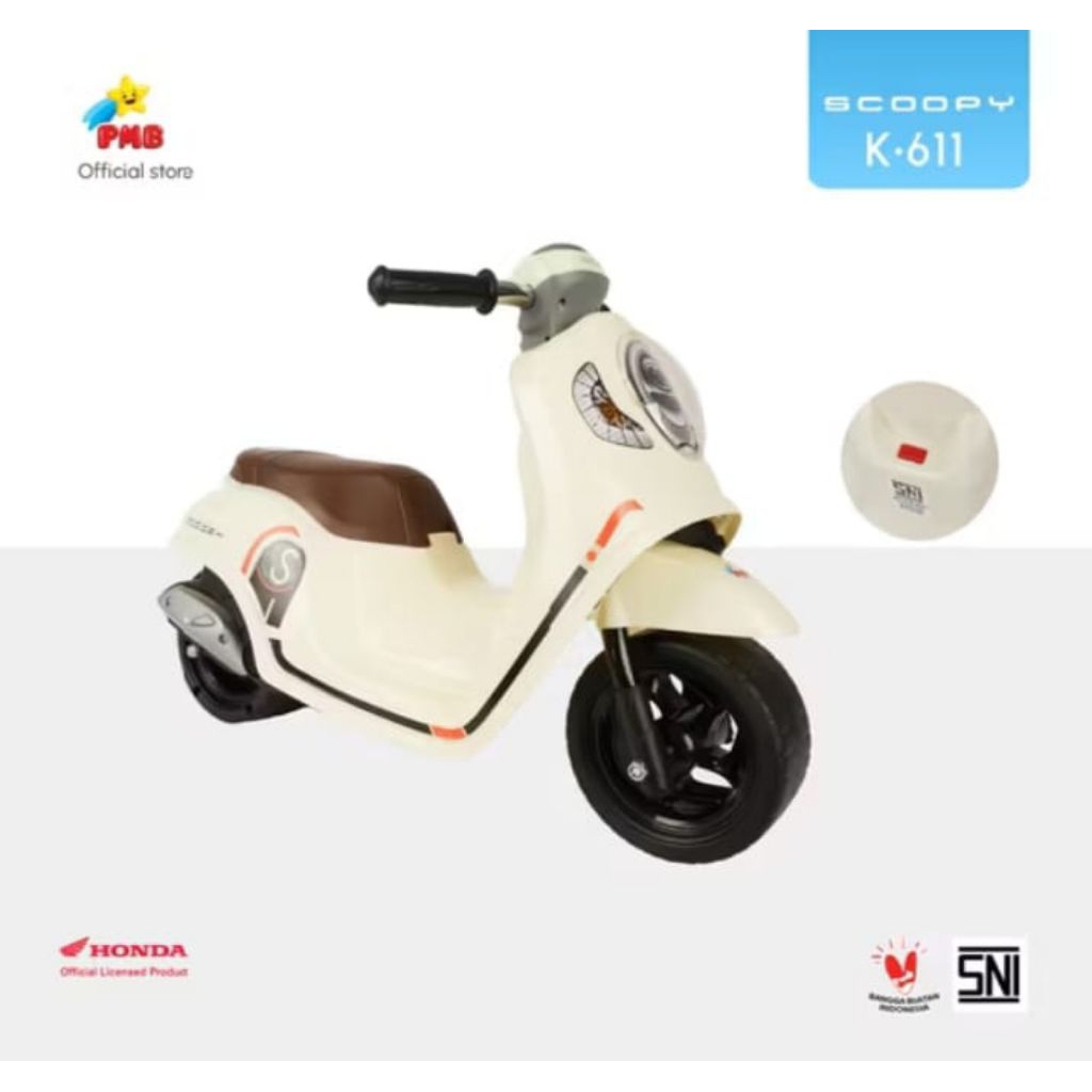 Mainan Motor-Motoran Anak Dorong PMB K-611 Motoran Model Scoopy