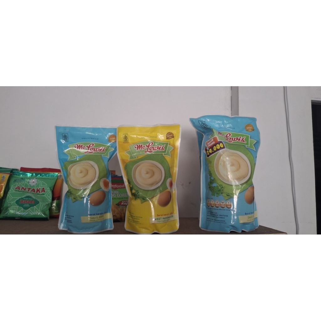 

Mc Lewis Mayonnaise (Saus mayo) Pouch