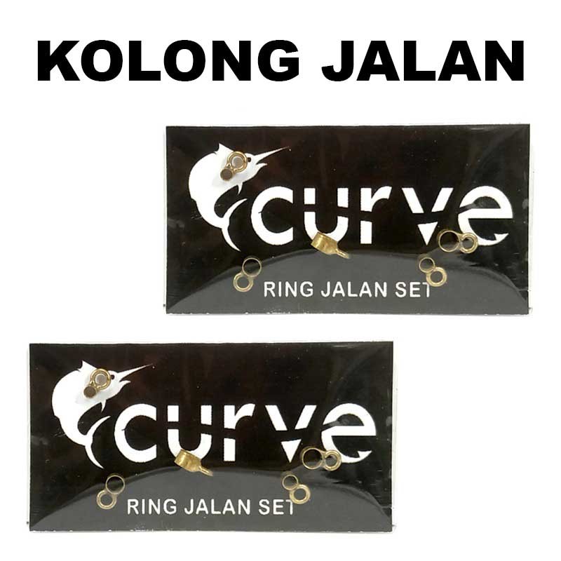 Ring Kolongan Jalan Untuk Ujung Joran Tegek Set Isi 5pcs