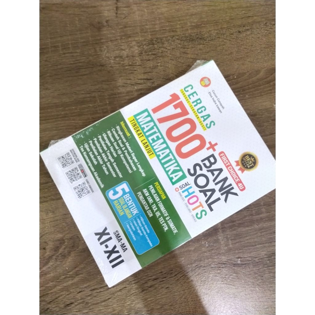 Yrama Widya - Cergas 1700 Bank Soal Matematika Tingkat Lanjut SMA/SMK/MA XI-XII (Buku Latihan Soal)